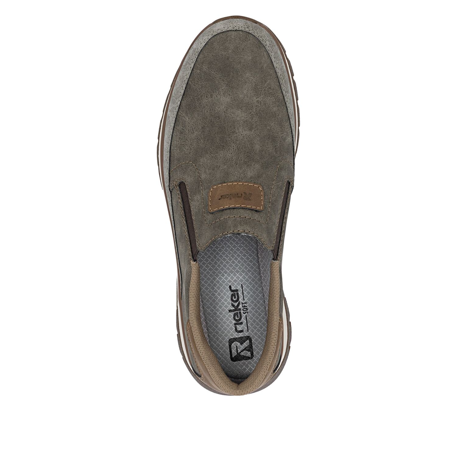 Rieker Классические лоферы в цветах Brown, Caramel, Mocha — фото 4