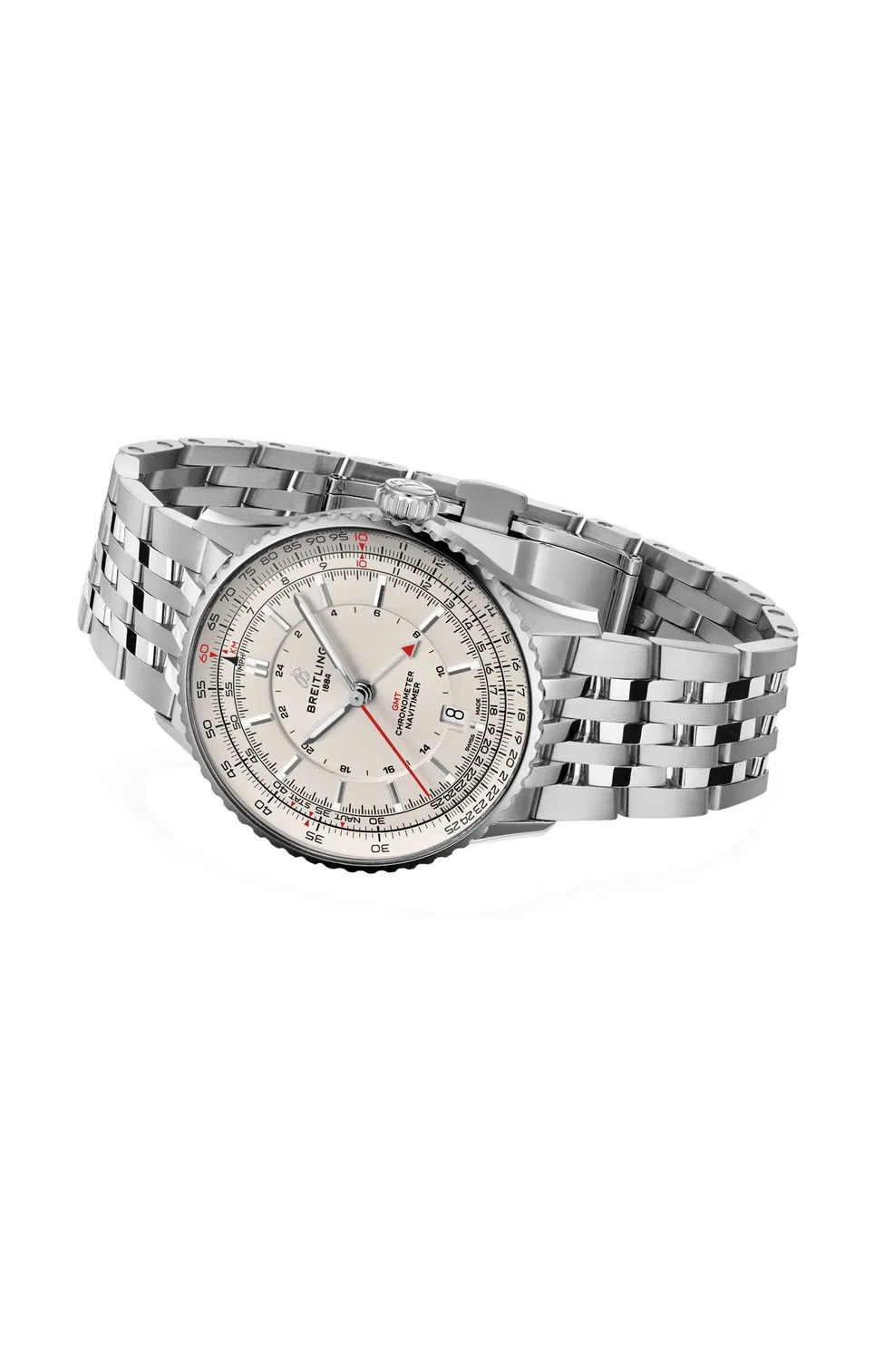 NAVITIMER AUTOMATIC GMT 41 - A32310211G1A1 BREITLING, черный — фото 3