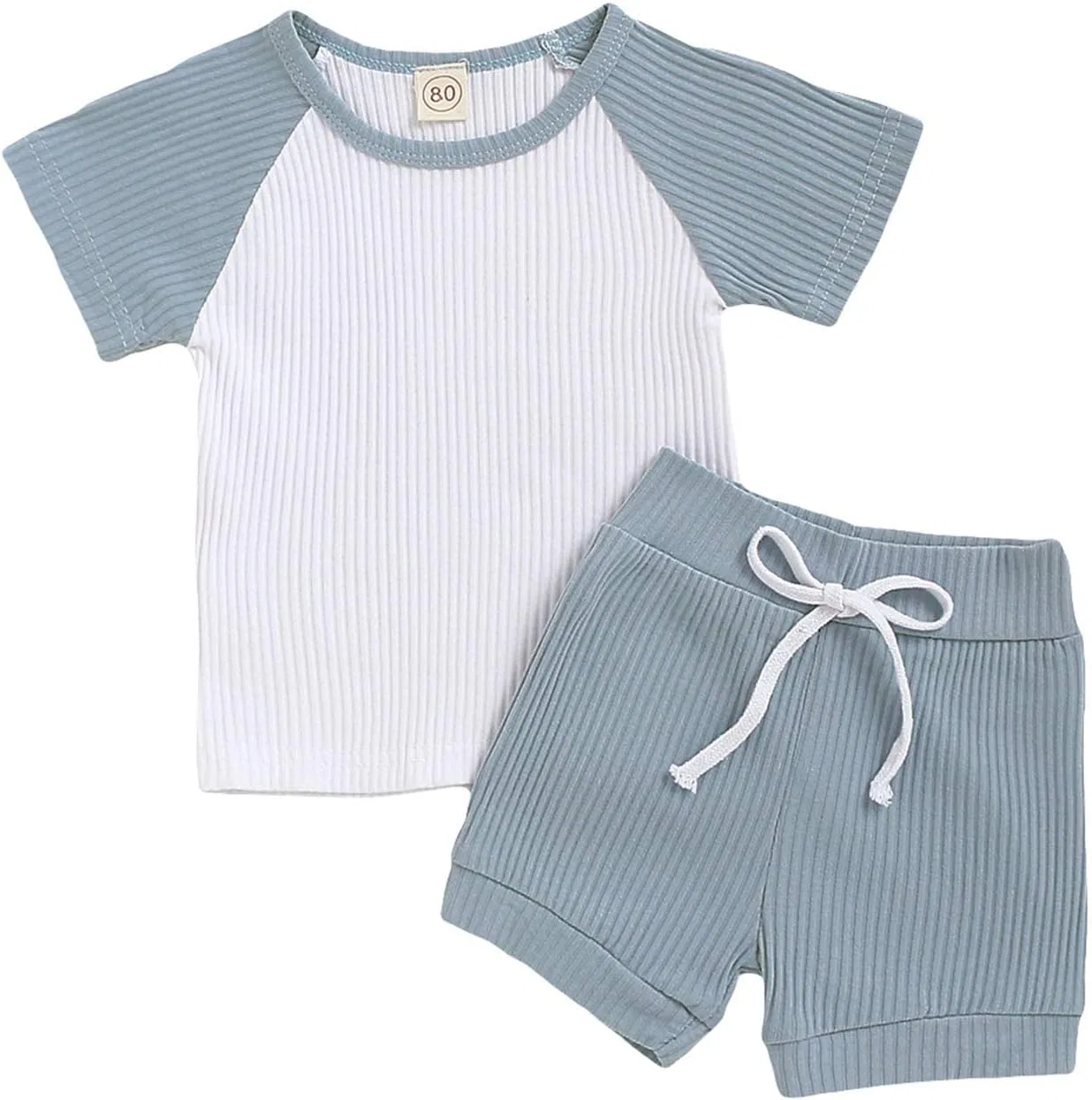 Детский спортивный костюм с patchwork Moily, 2 предмета, Sky Blue