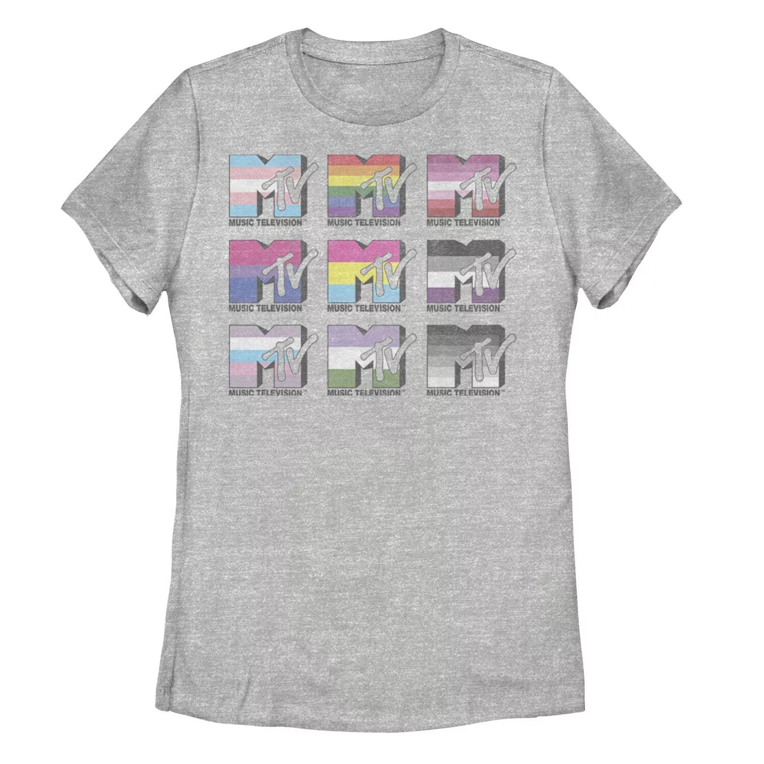 

Футболка с логотипом MTV Music Television Pride для юниоров Licensed Character