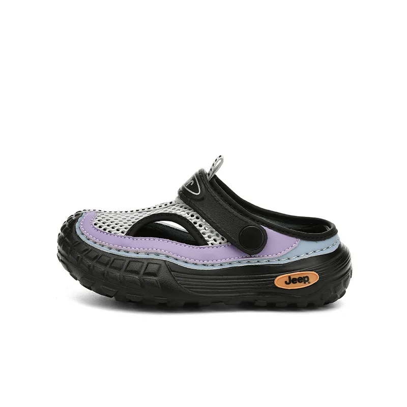 Детские уличные тапочки Kids Jeep, Sky Teal/Peach Pink — фото 2