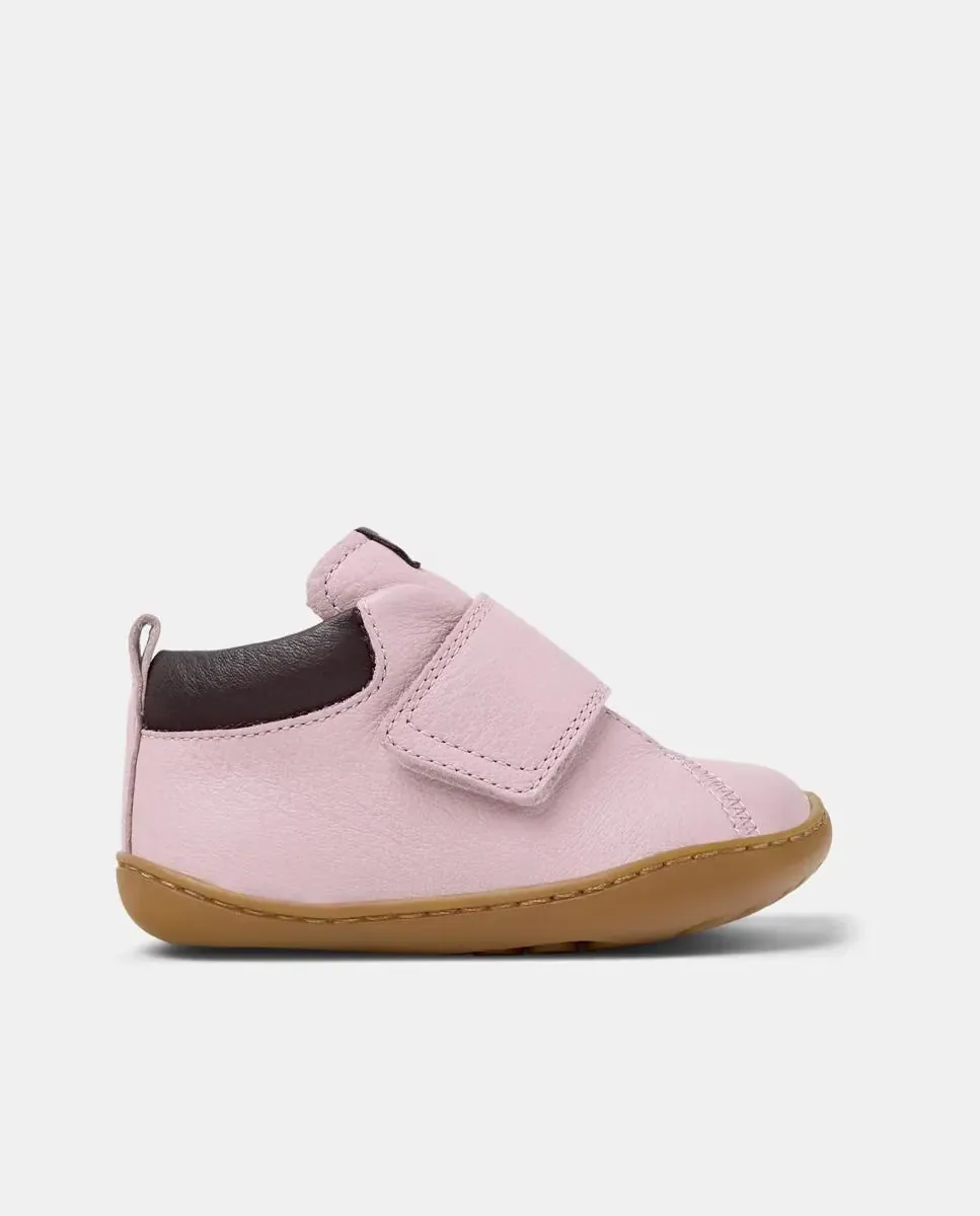 Детские ботинки Peu Cami из кожи Camper, розовый