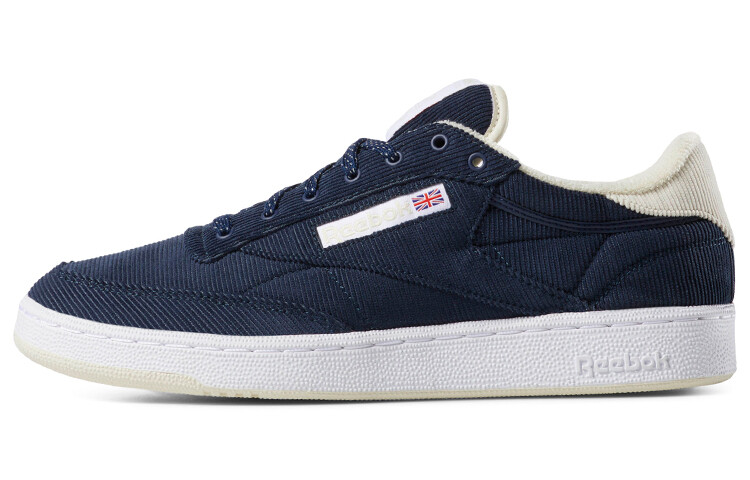 

Кроссовки Club C для скейтбординга, унисекс, низкие, темно-синие Reebok, Синий, Кроссовки Club C для скейтбординга, унисекс, низкие, темно-синие Reebok