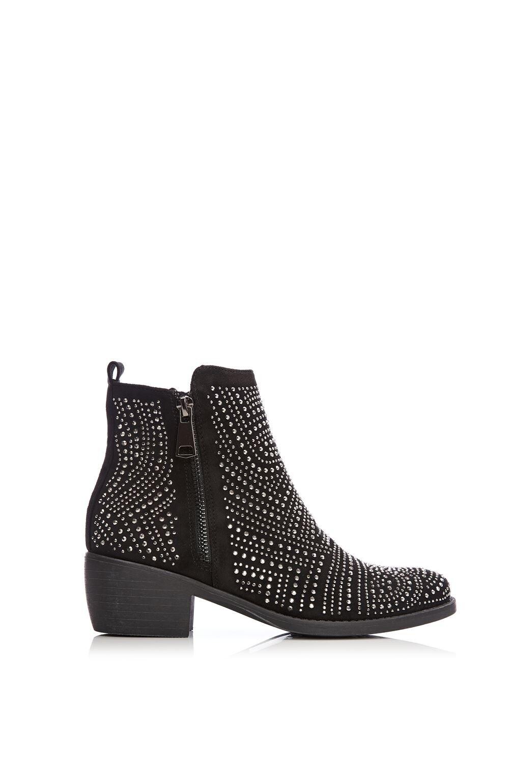 

Ботильоны из алькантары "Берия" Moda In Pelle, черный