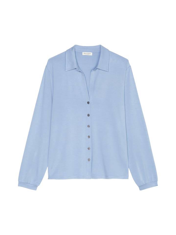 

Футболка Marc O'Polo Jerseybluse loose, цвет fresh sky