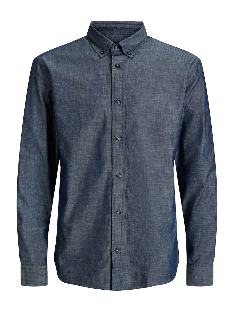 

Рубашка на пуговицах классического кроя JACK & JONES JPRBLARICHARD, темно-синий