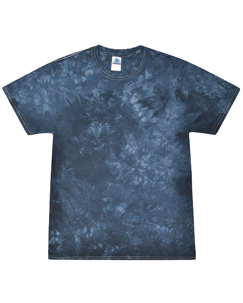 

Футболка с эффектом кристальной стирки Colortone, цвет crystal navy