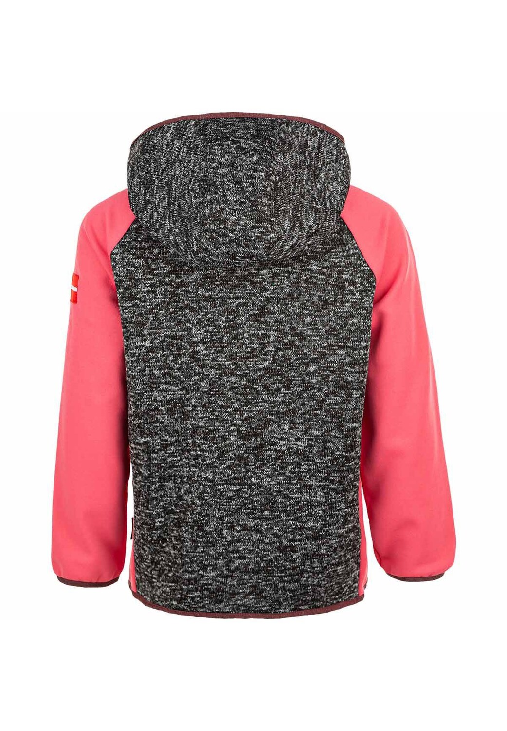 Флисовая куртка THAMOS из быстросохнущих функциональных материалов ZIGZAG, цвет Dark Grey Melange — фото 3