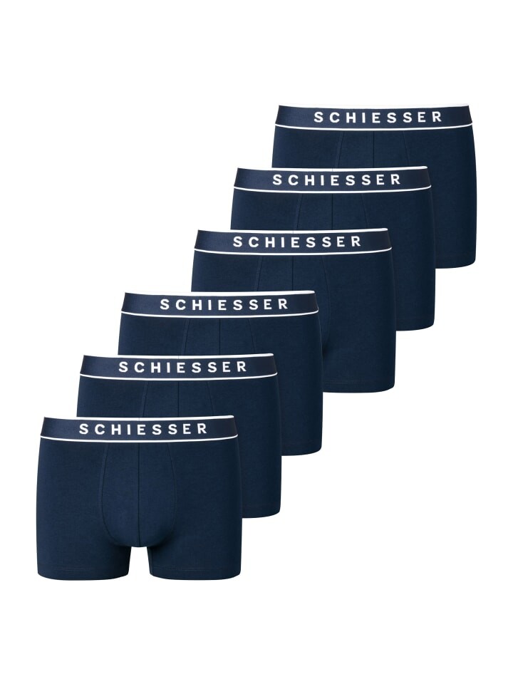 

Боксеры Schiesser short 6er Pack, темно-синий