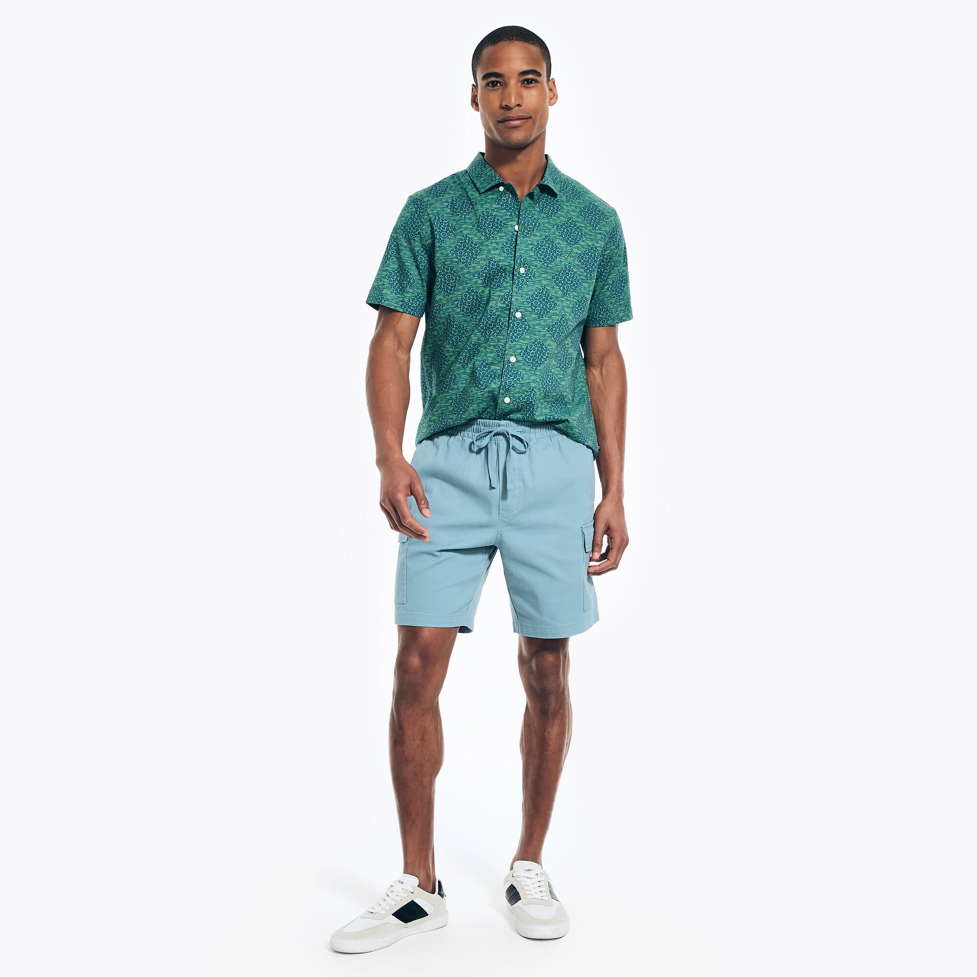 

Шорты мужские Nautica, цвет smoke blue 17-4412 tcx