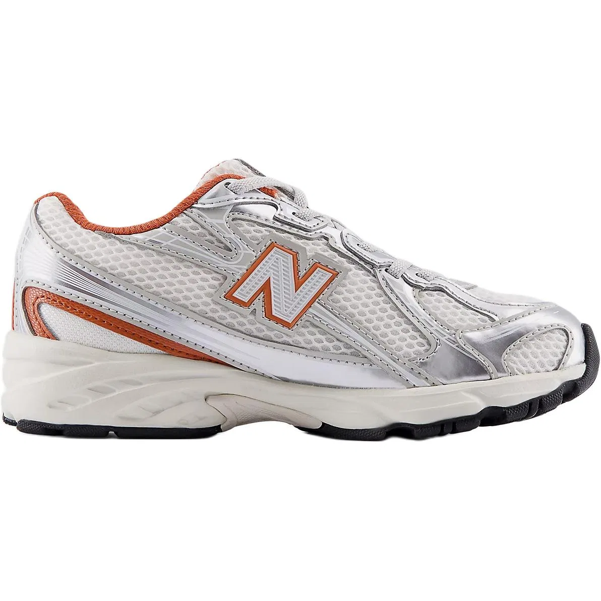 Кроссовки детские бело-серые New Balance 740 — фото 3
