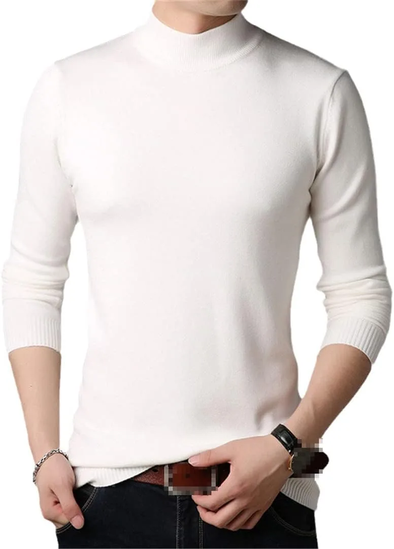 

Мужской свитер Slim Fit с воротником-гольф Hamthuit