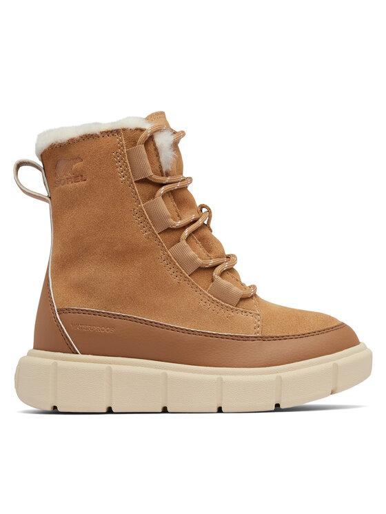 

Сапоги для снега Youth Explorer III Lace Wp 2088512253 Sorel, коричневый