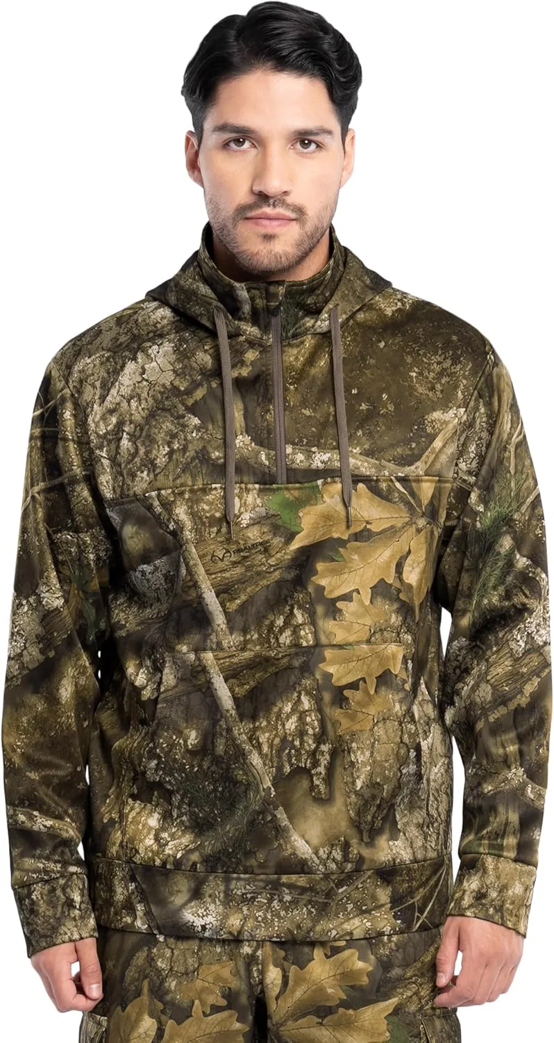 

Толстовка Realtree с капюшоном и молнией на половину