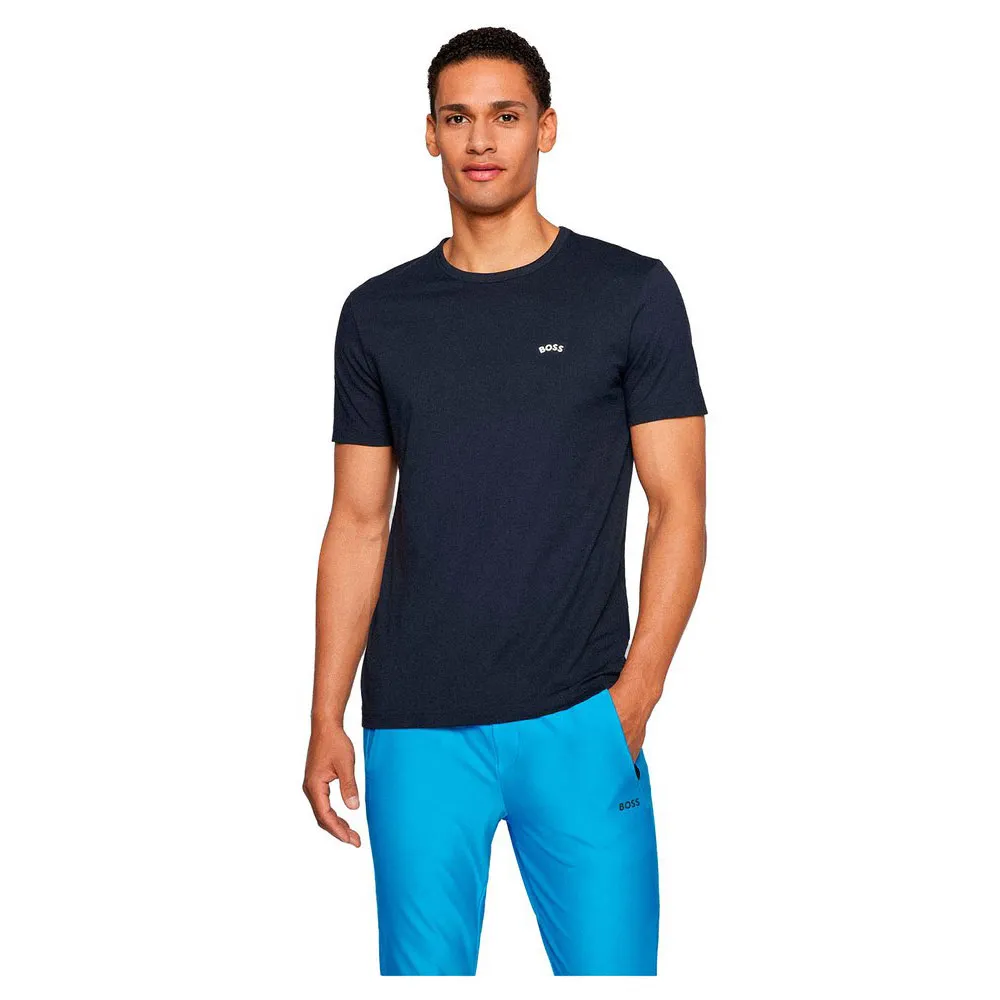 

Футболка BOSS Tee Curved, синий