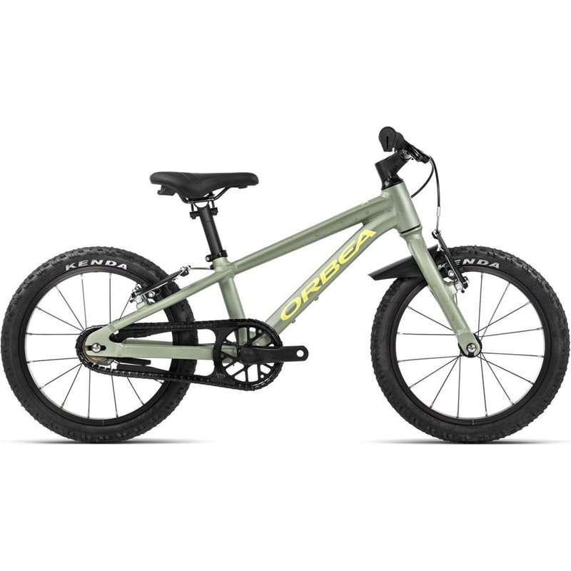 

Детский велосипед Orbea MX 16, зеленый/желтый