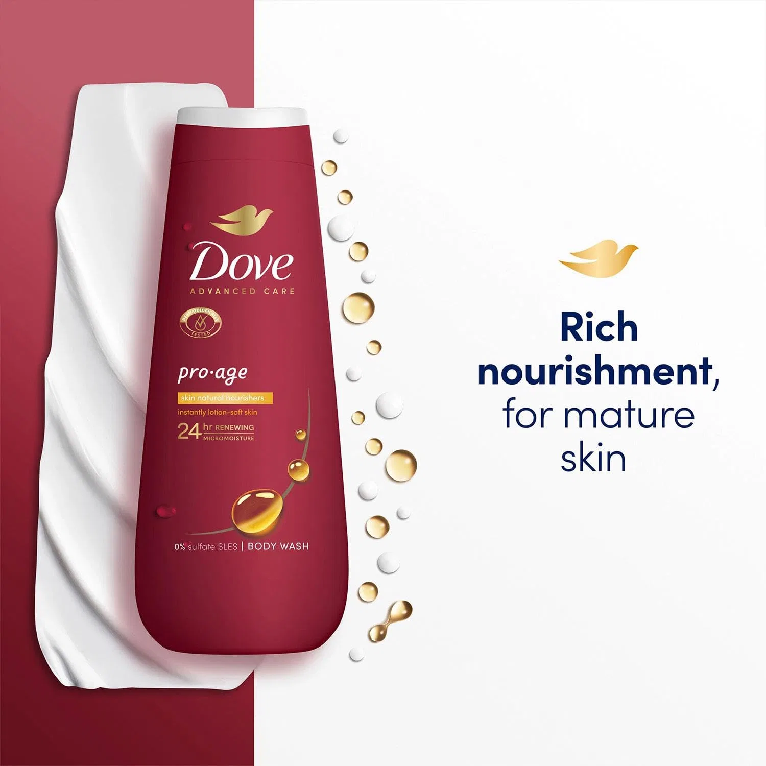 Гель для душа «Advanced Care Pro-Age» от Dove Dove — фото 4