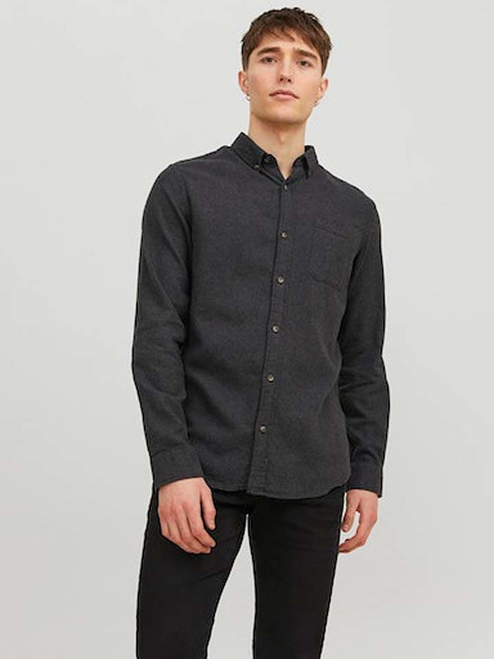 

Рубашка Jack & Jones Hemd - Slim fit -, антрацит