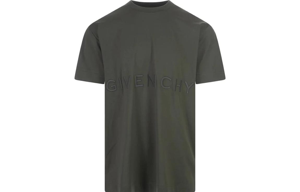 

Футболка мужская зеленая Givenchy, зеленый