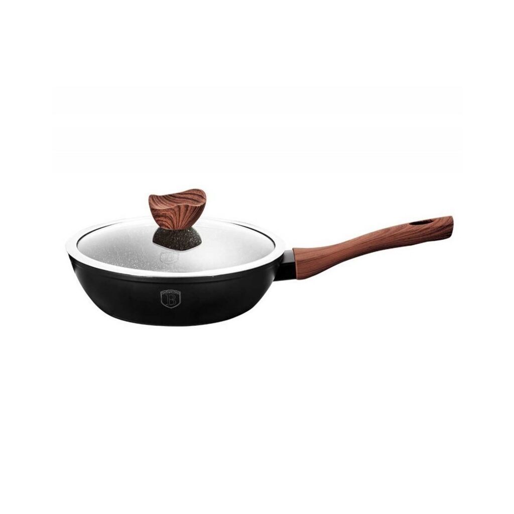 

BERLINGERHAUS Сковорода глубокая с крышкой 24 см EBONY Line Rosewood BH-1718