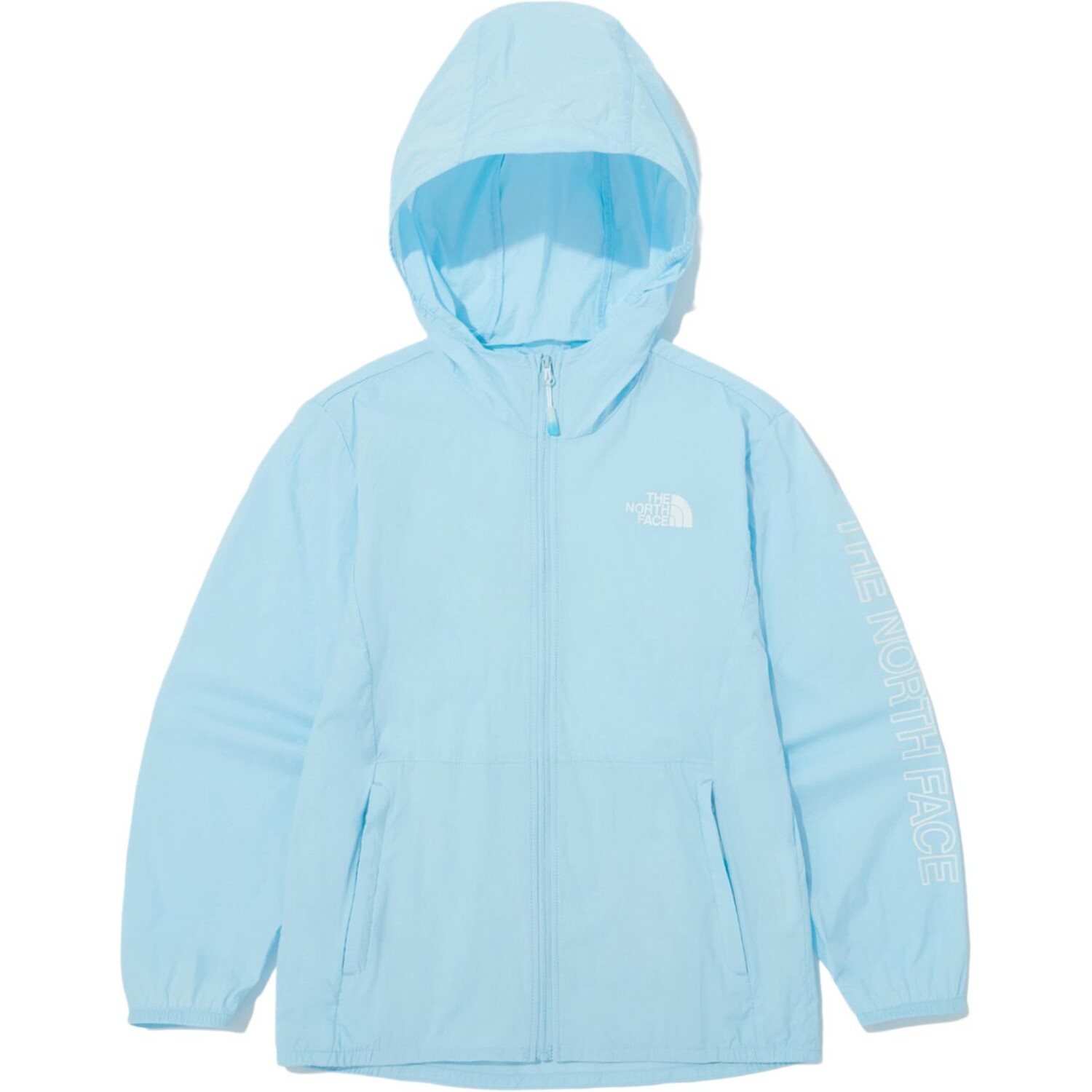 

Детская куртка The North Face, светло-голубой