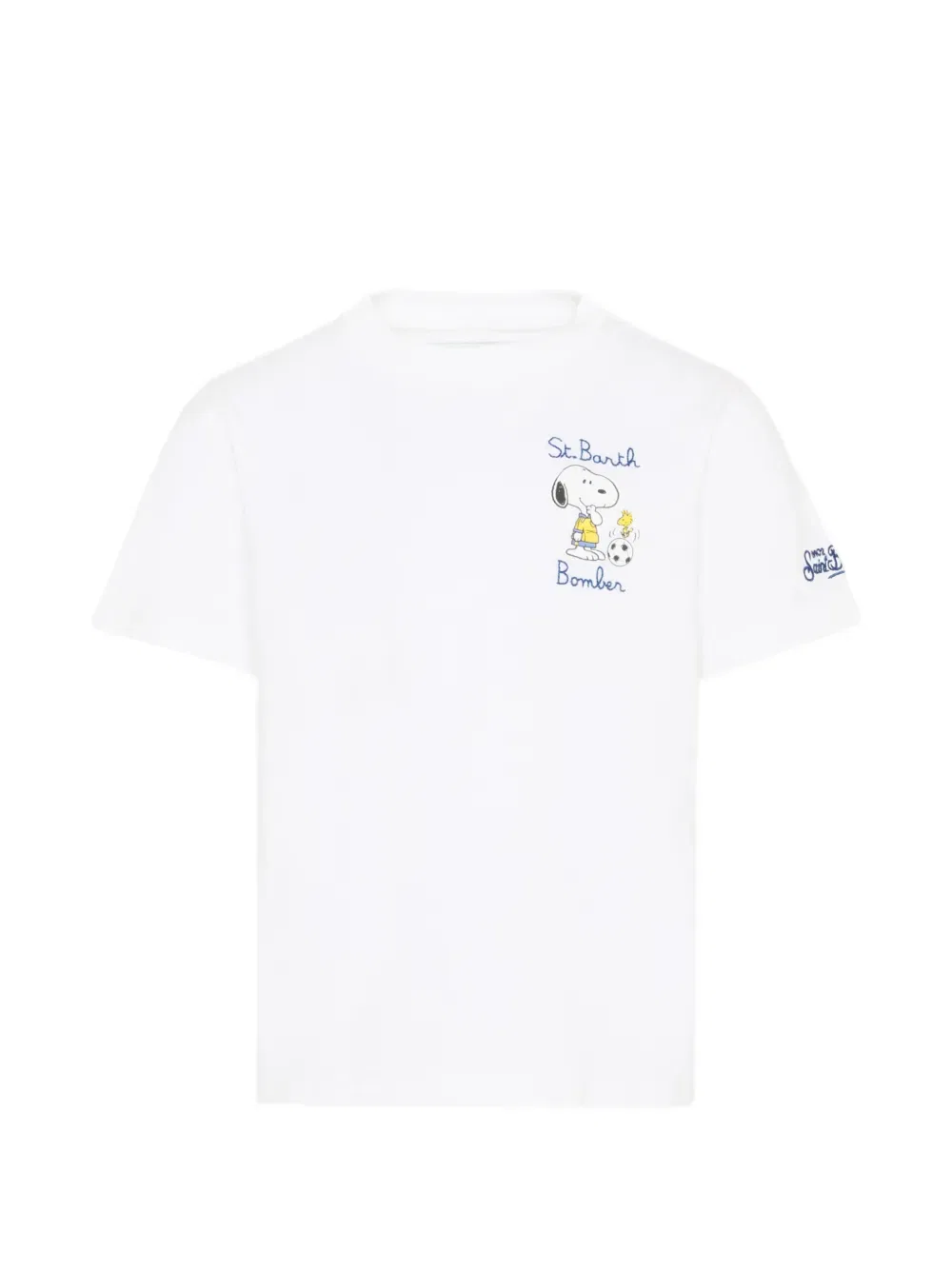 Футболка с коротким рукавом Mc2 Saint Barth Kids, белый