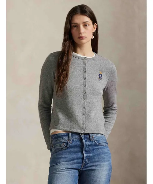 

Кардиган Regular fit Polo Ralph Lauren, серый