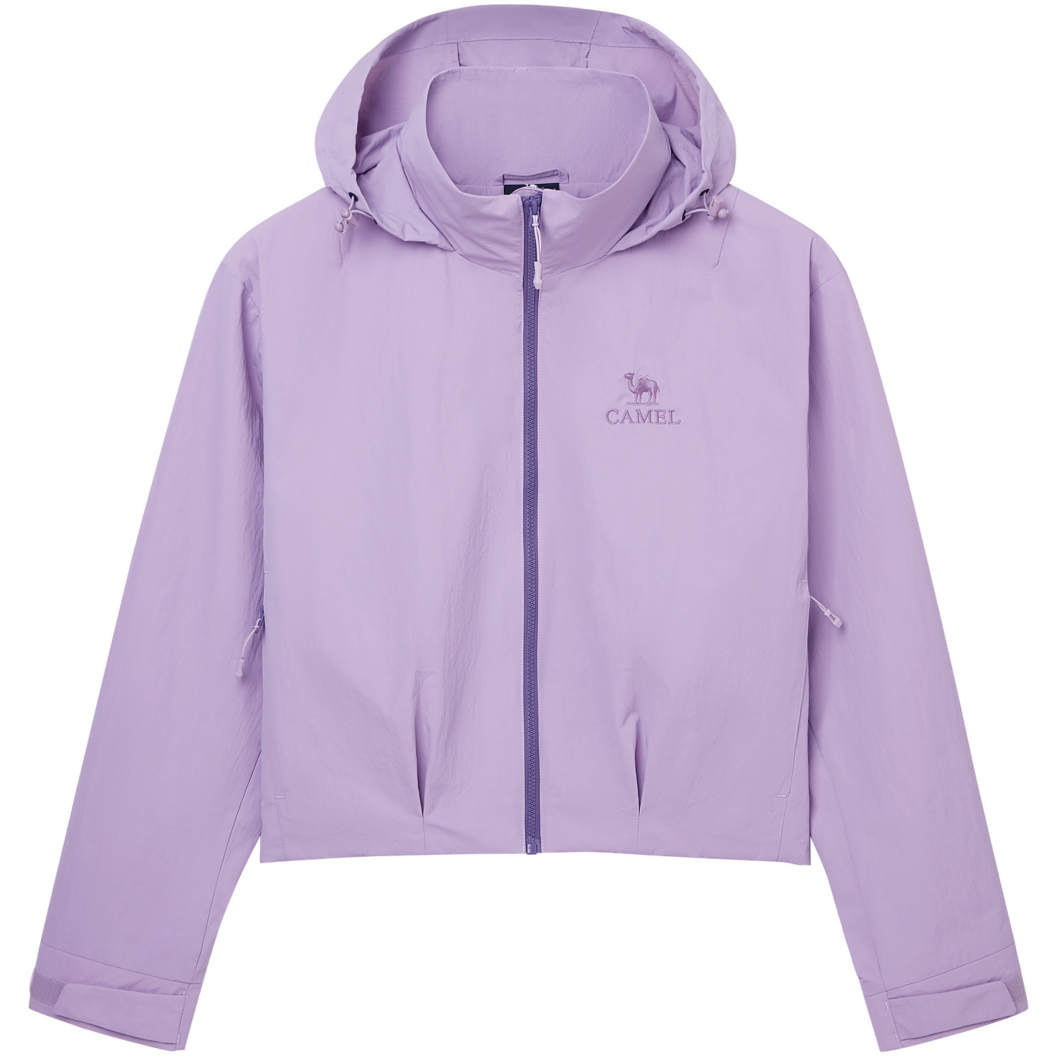 

Куртка Urban Function Series с капюшоном для женщин CAMEL, flower shadow фиолетовый