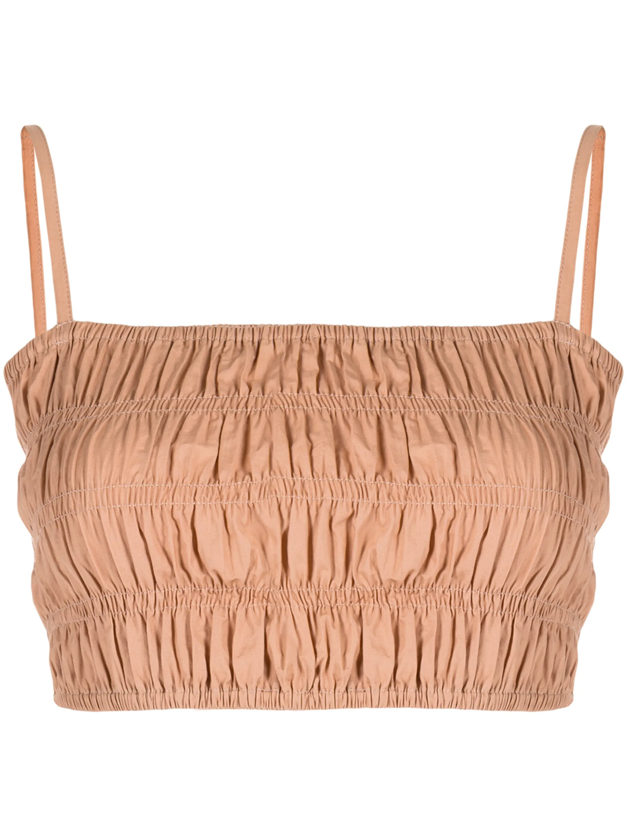 

Укороченный топ Liya Faithfull The Brand, коричневый