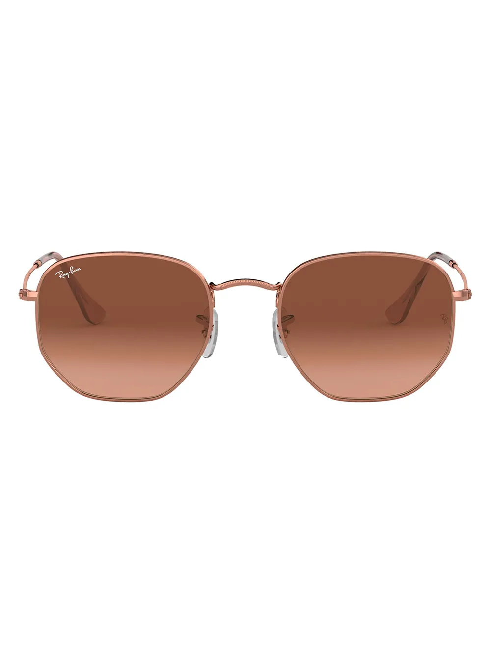 

Солнцезащитные очки в шестиугольной оправе Ray-Ban, розовый