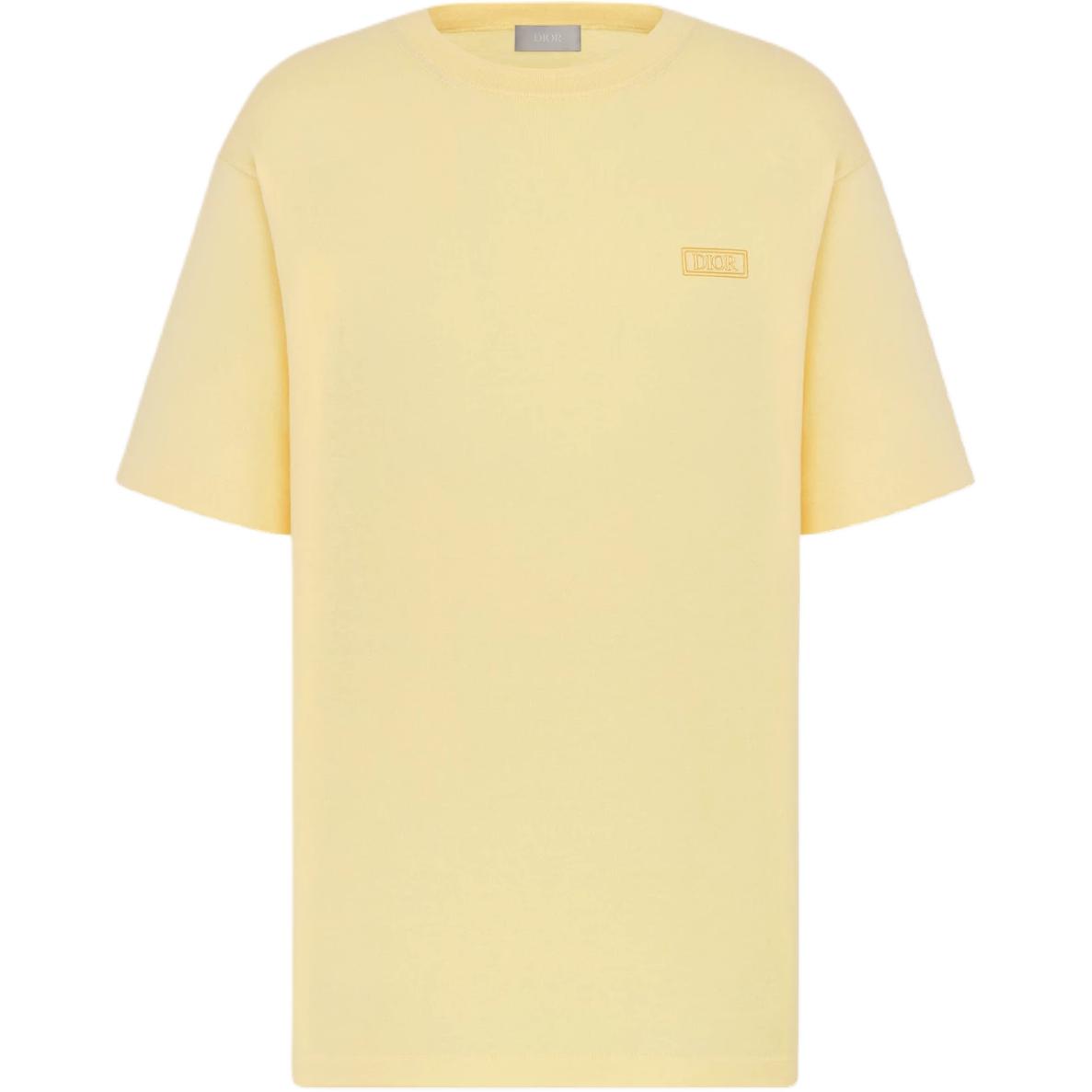 

DIOR Футболка Icon FW25 мужская yellow, Желтый, DIOR Футболка Icon FW25 мужская yellow