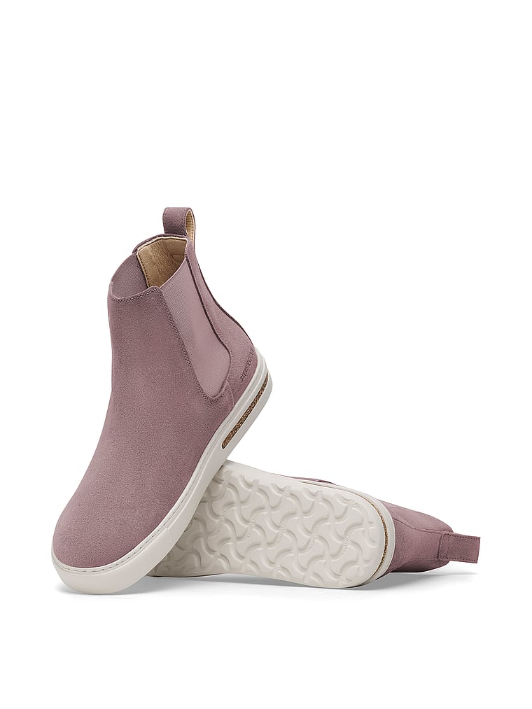 Ботинки женские челси Birkenstock на плоской подошве, фиолетовый — фото 3