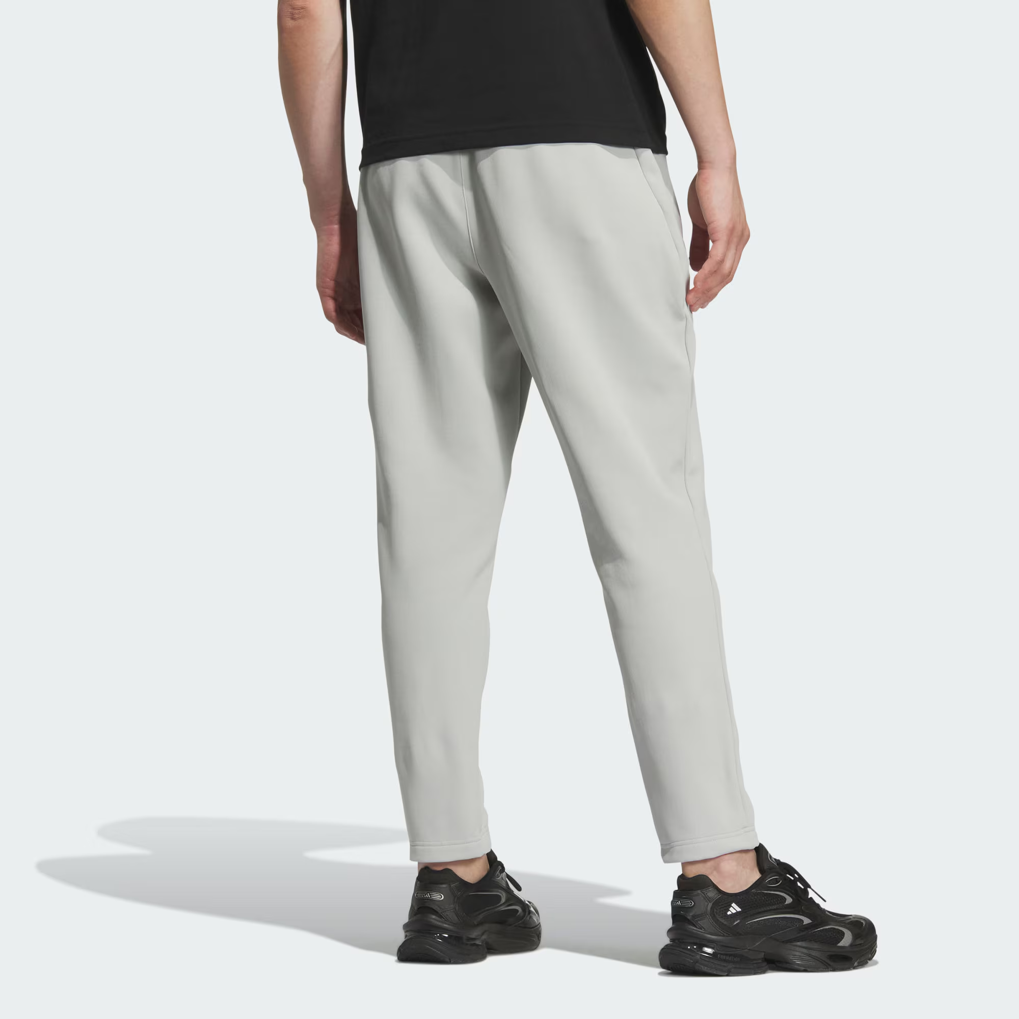 Climawarm Wuzong мягкие спортивные брюки Casual Pants мужские Adidas, металлический серый — фото 2