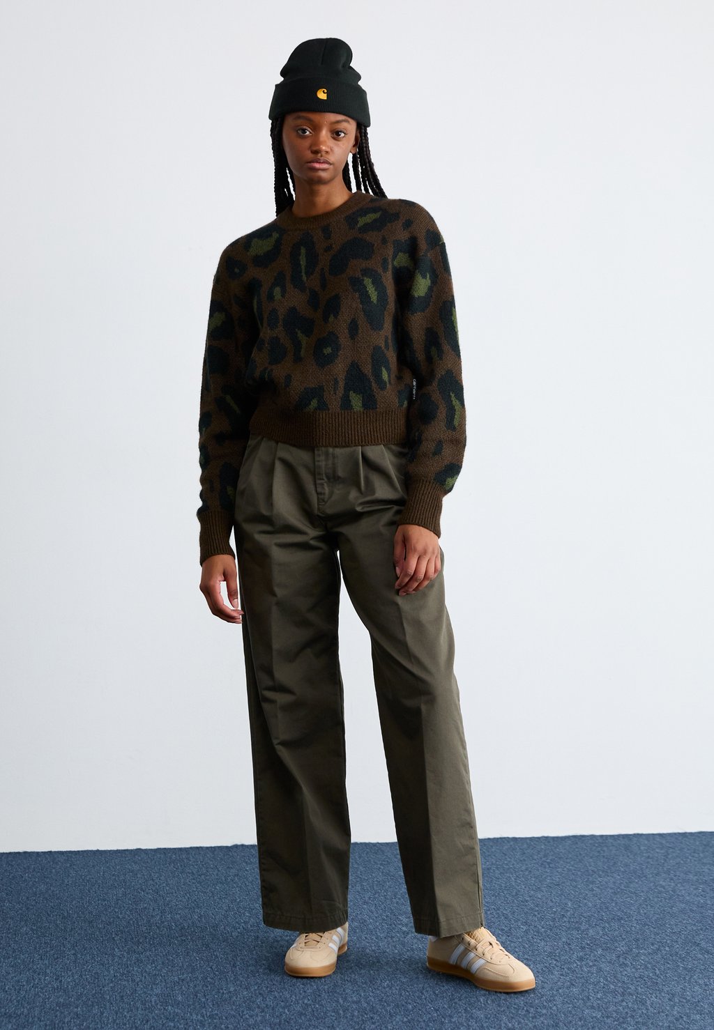 

Джемпер MERTON Carhartt WIP, коричневый