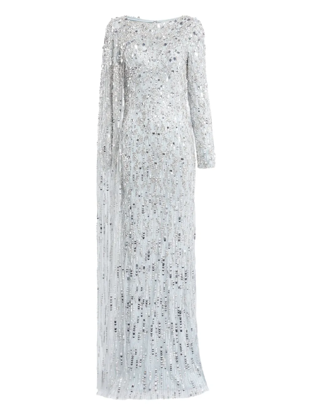 

Платье макси Pauline Jenny Packham, синий