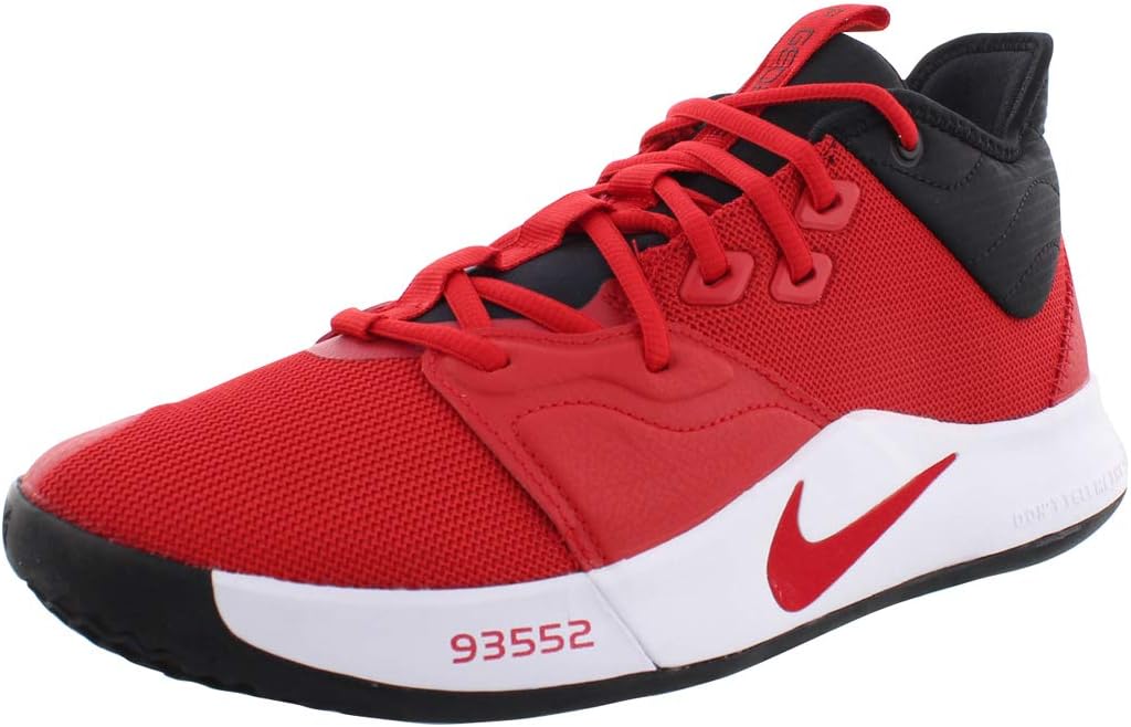 

Кроссовки Nike Mens PG 3 University Size Red/University Red, University Red/University Red-White