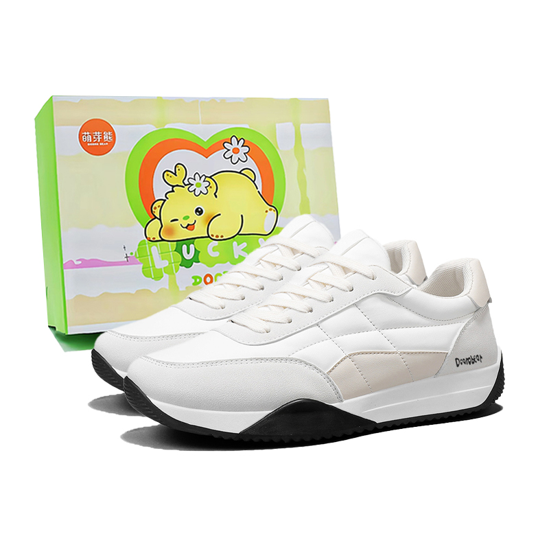 

Низкие повседневные туфли для мужчин Budding Bear, White[Sprout Box]