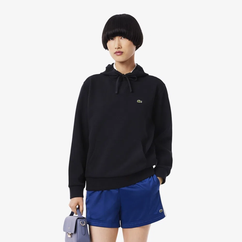 Свитшот-худи Lacoste Double Face Pique, тёмно-синий