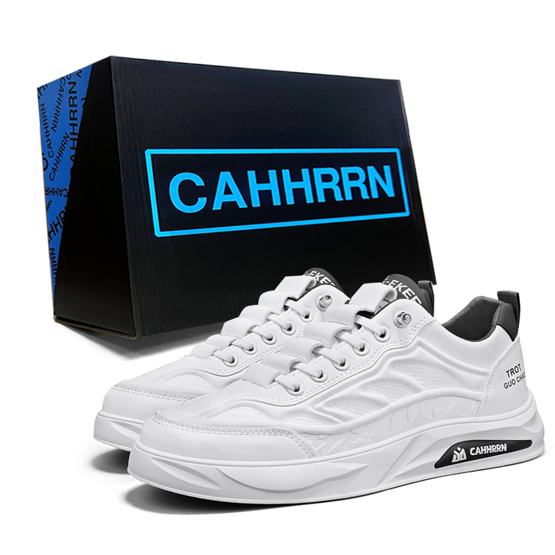 

Нескользящие низкие кроссовки для мужчин CAHHRRN, White Gray