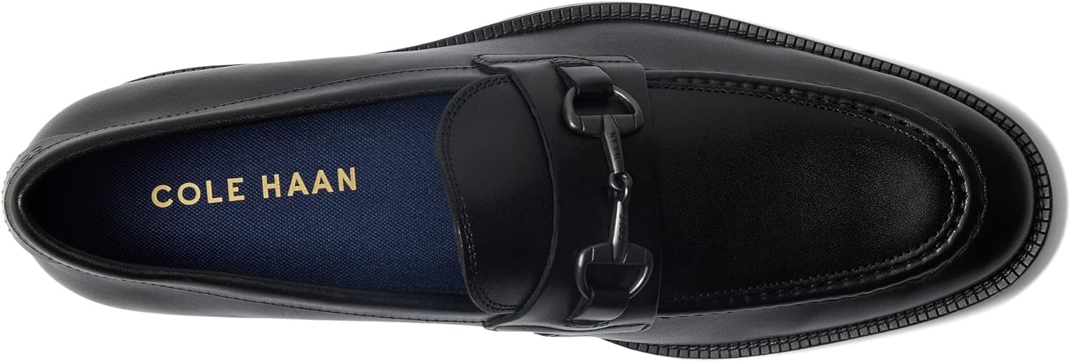 Мужские лоферы Cole Haan Modern Essentials с пряжкой, черный — фото 3