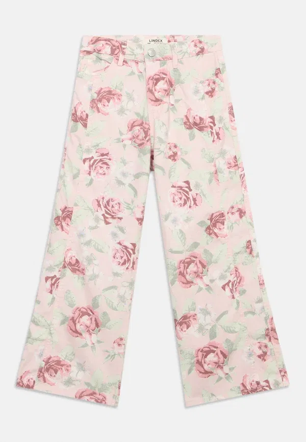 Брюки тканые твил Vega Trousers Lindex, светло-розовый — фото 3