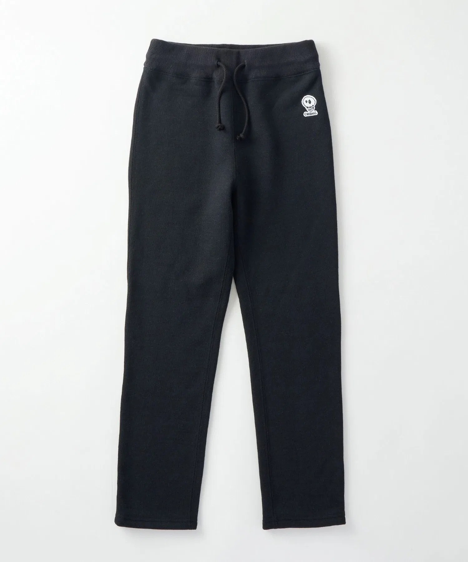 Детские хлопковые брюки CHERMEL Heavy Weight Fit чёрные
