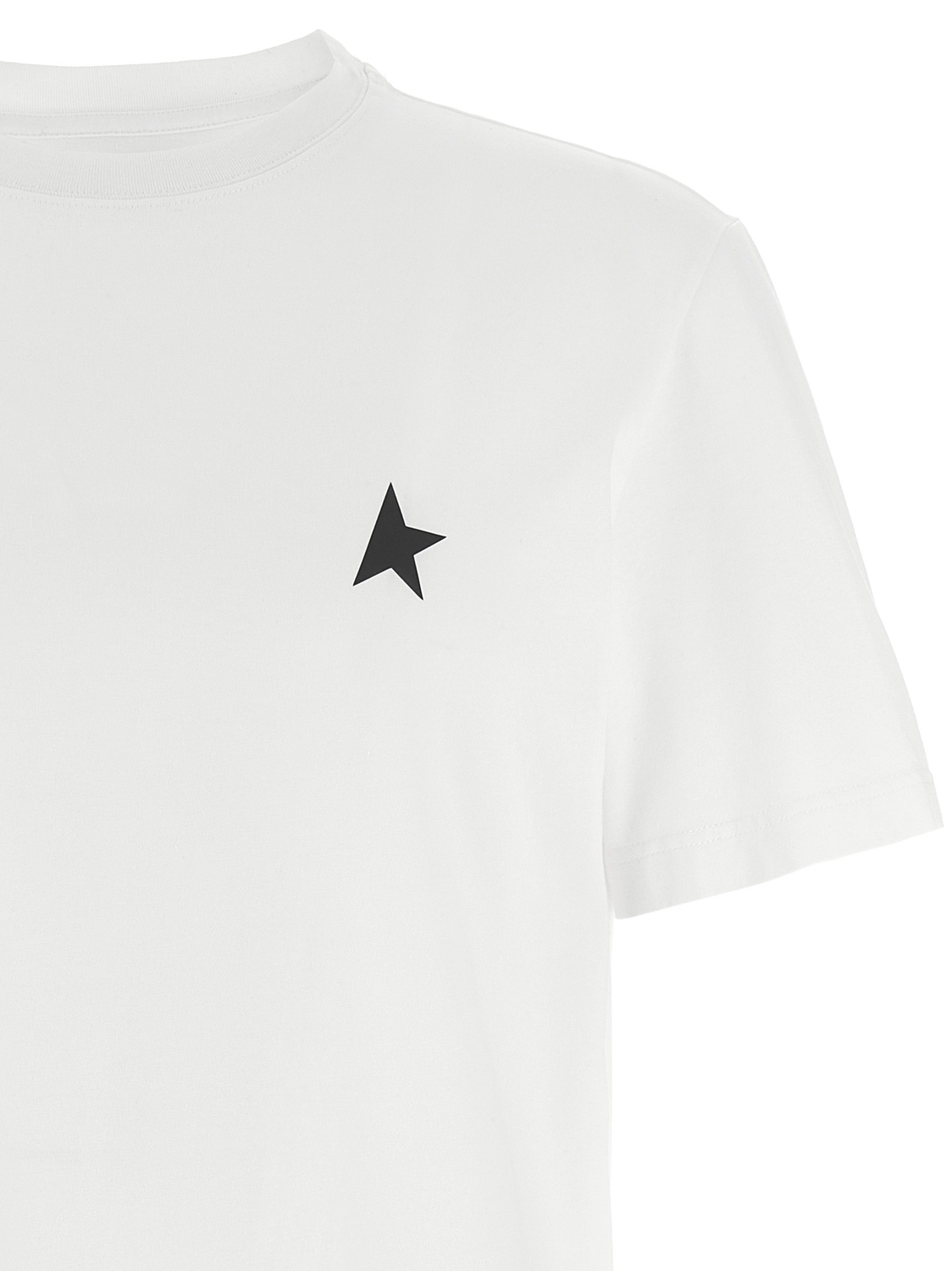 Футболка «Маленькая звезда» GOLDEN GOOSE, белый/черный — фото 3