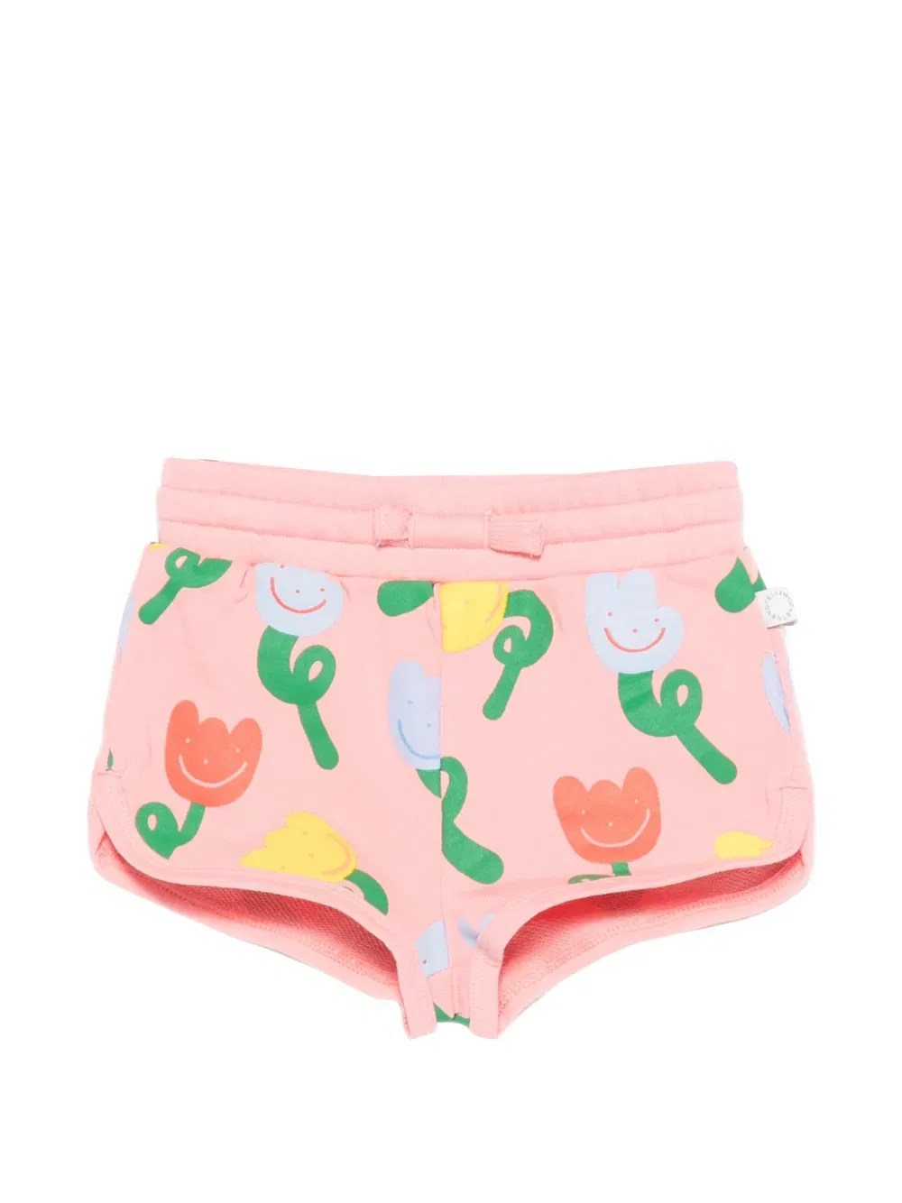 Шорты с цветочным принтом Stella Mccartney Kids, розовый