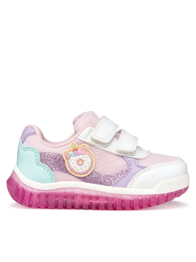 Geox Кроссовки B Lightyloo Girl B6561A 002AS C0406 розовые