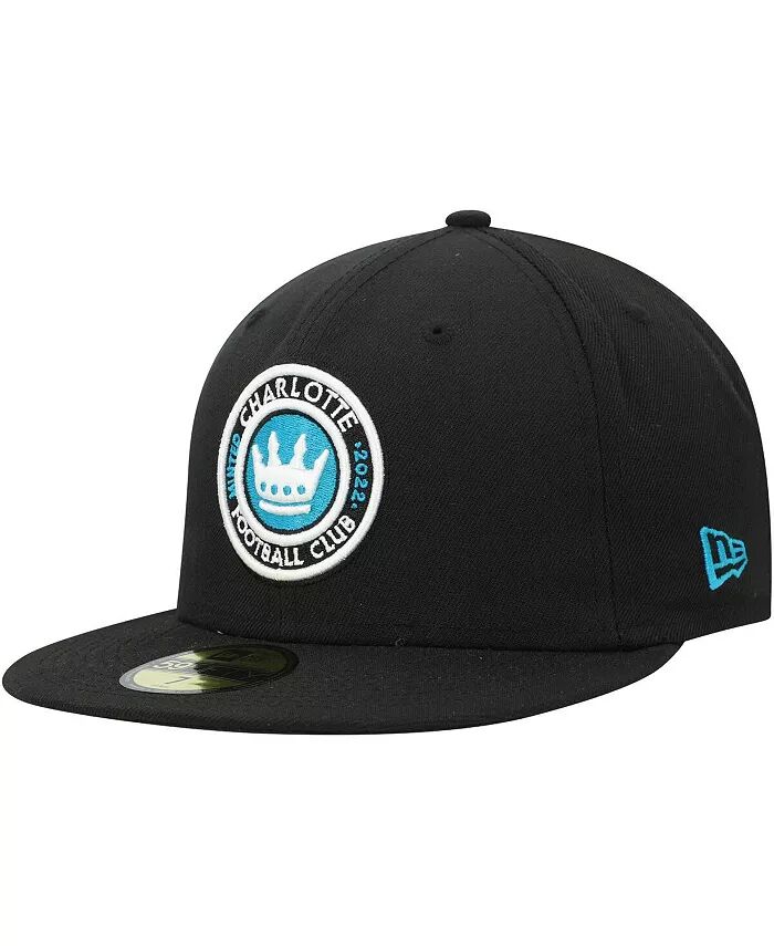 

Мужская черная кепка Charlotte FC Primary Logo 59FIFTY Fitted New Era