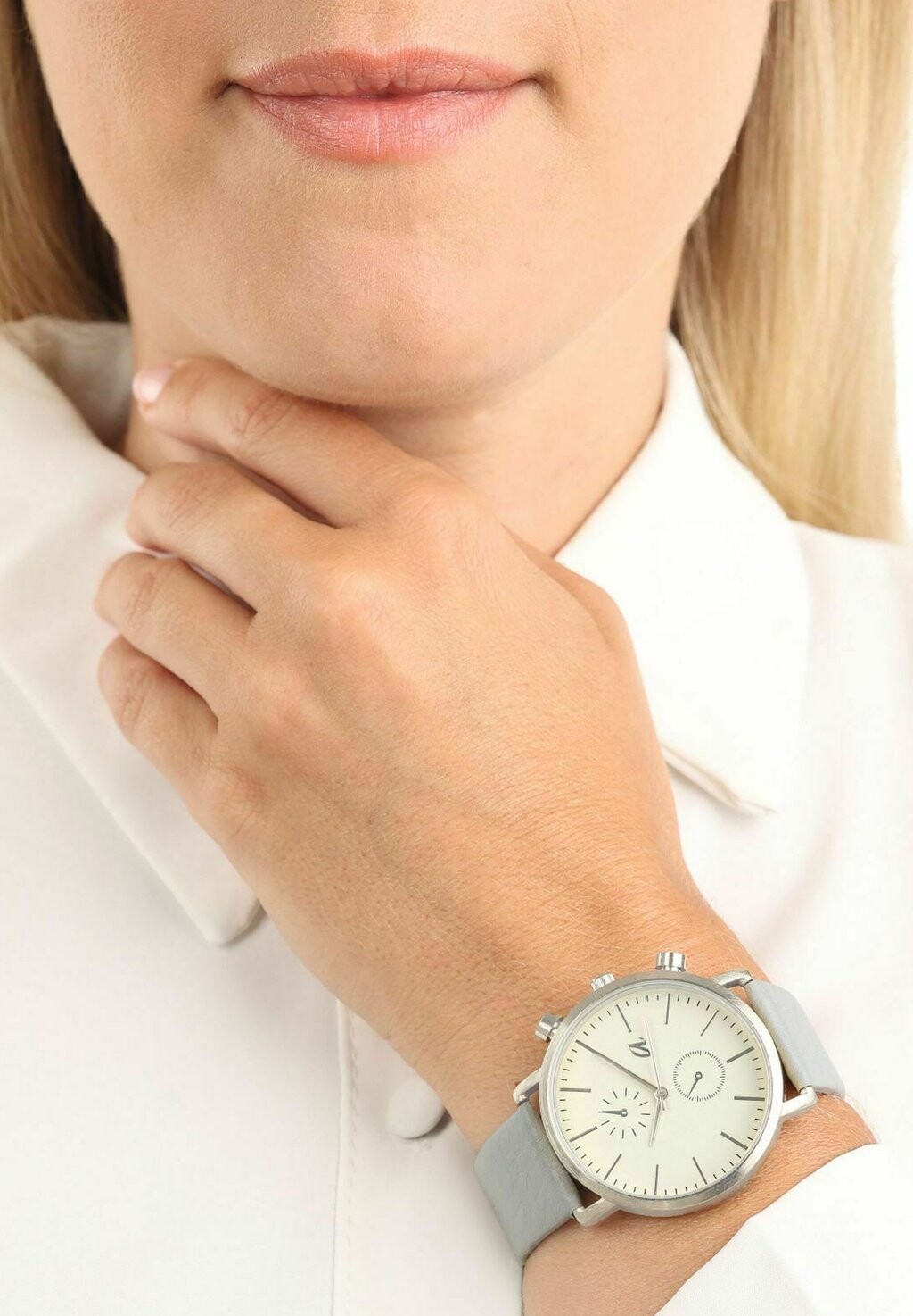 

Часы QUARZUHR FÜR UNISEX APFEL amor, серебристый