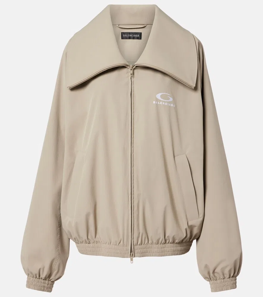 Куртка с логотипом Balenciaga, бежевый
