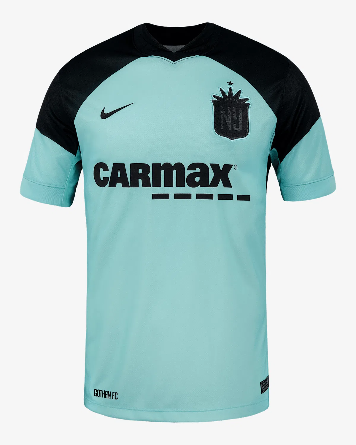 Мужская футболка Nike Dri-FIT NWSL Replica Jersey NJ/NY Gotham FC 2025 Stadium Away, Copa/Black