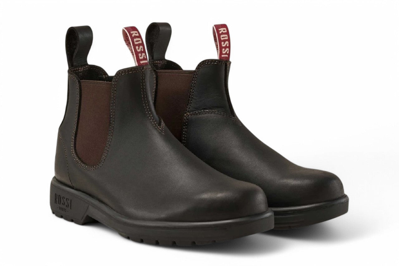 Коричневые кожаные ботинки челси Rossi 303 Endura Rossi Boots — фото 3